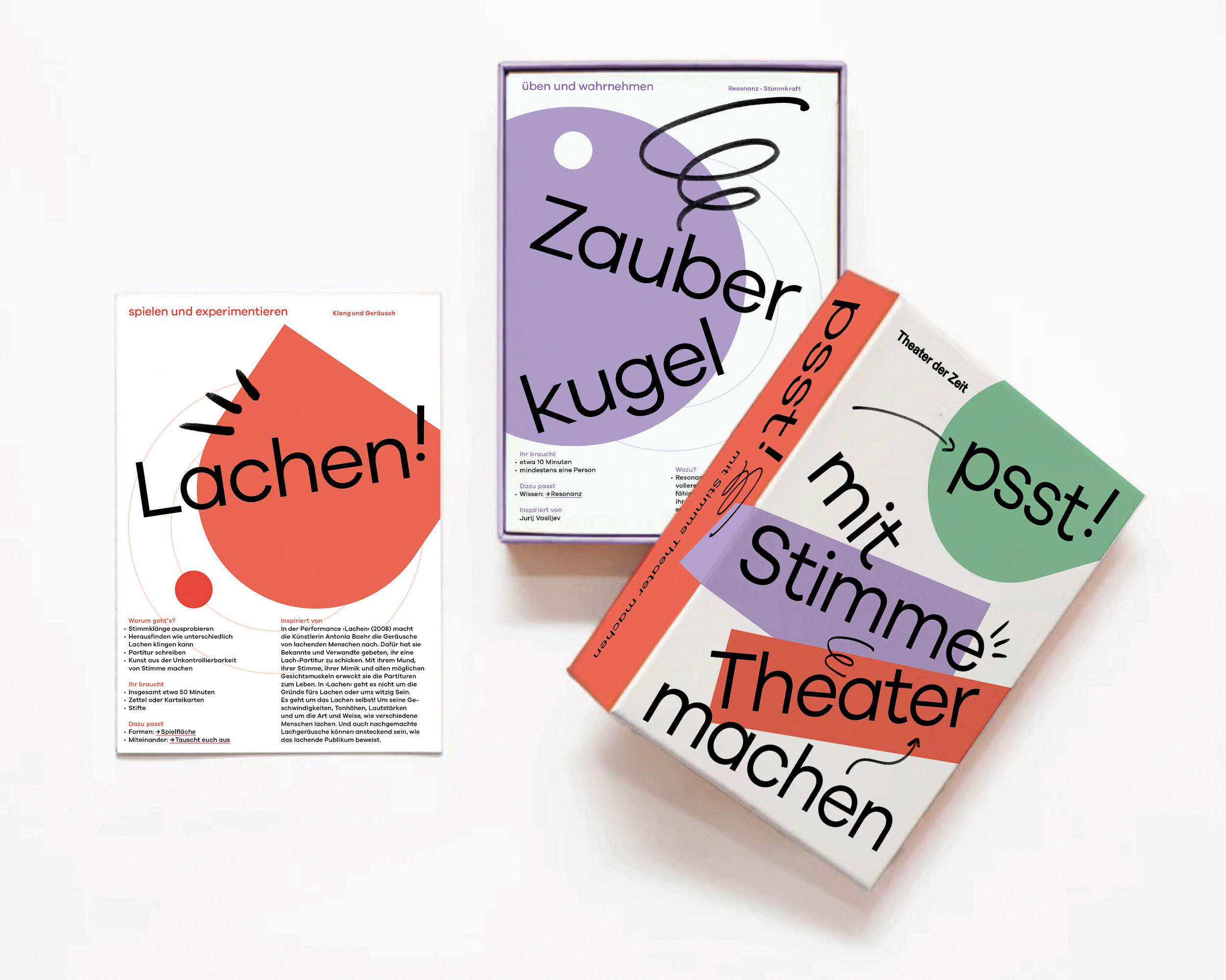 Vorschau des Kartensets in der Box